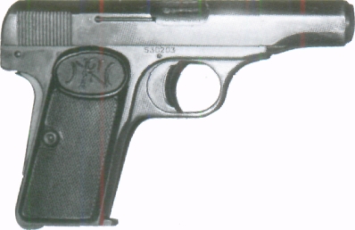 Самозарядний бельгійський пістолет Браунінга моделі 1910 р